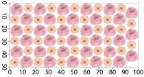 Pastelowe Naklejki do pokoju dziewczynki- Różowe kwiatki | Akwarelowa dekoracja dla przedszkolaka T42076 Naklejkomania - zdjecie 3 - miniatura