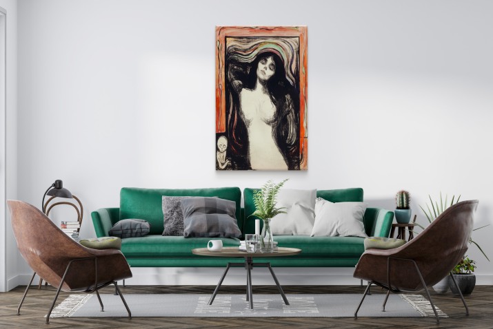 Reprodukcja obrazu- Edvard Munch „Madonna” - zdjęcie 3