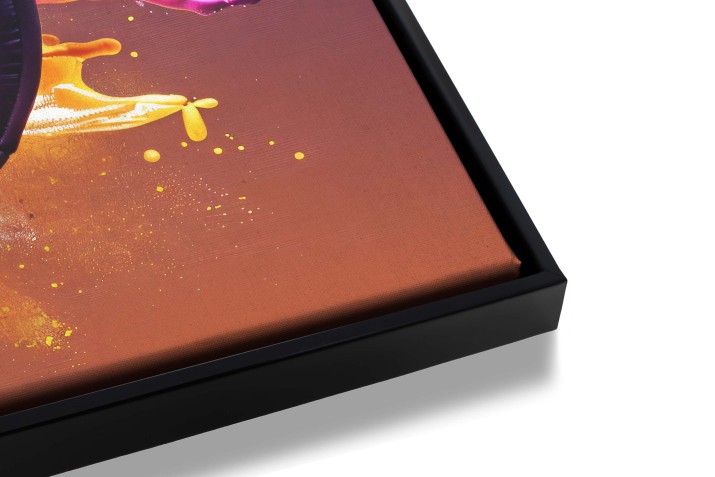 Obraz w nowoczesnej ramie American Box | Kolorowa dekoracja na ścianę do pokoju gracza R68184 - zdjęcie 3