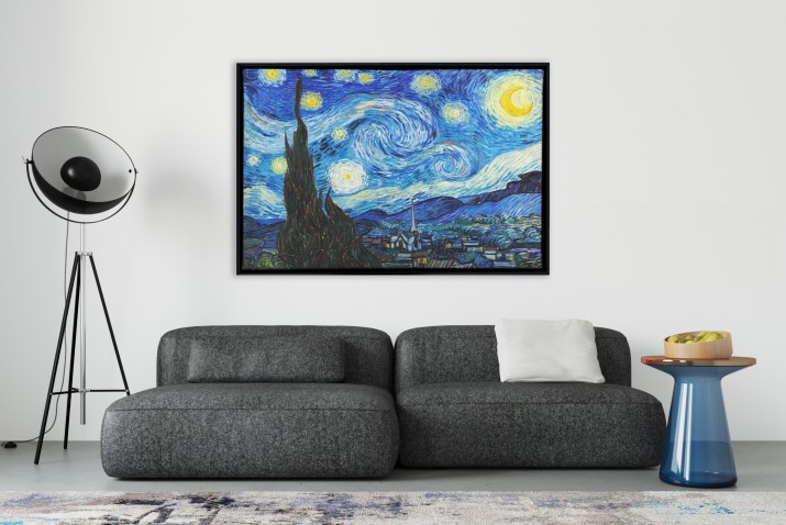 Reprodukcja Vincenta Van Gogha &amp;quot;Gwieździsta Noc&amp;quot; w ozdobnej ramie American Box R92069 - zdjęcie 8