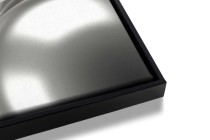Abstrakcyjny Obraz w eleganckiej ramie American Box | Srebrne i Złote kule- nowoczesna dekoracja Glamour R241315 Naklejkomania - zdjecie 6 - miniatura