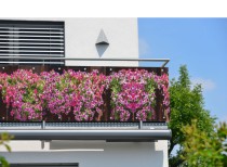 Ochronny baner na balustradę, Mata na balkon, Osłona balkonowa, tarasowa ozdobna z grafiką  81756 Naklejkomania - zdjecie 1 - miniatura