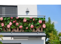 Osłona na barierki, balustrady balkonowe | Dekoracyjny baner na taras, płot | Maskownica na balkon 81784 Naklejkomania - zdjecie 1 - miniatura