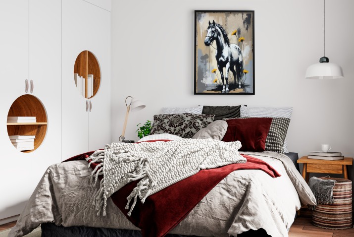 Surowy Plakat w stylu Street Art | Oryginalna sztuka uliczna do wnętrz w stylu loft i industrialnym 81696 - zdjęcie 6
