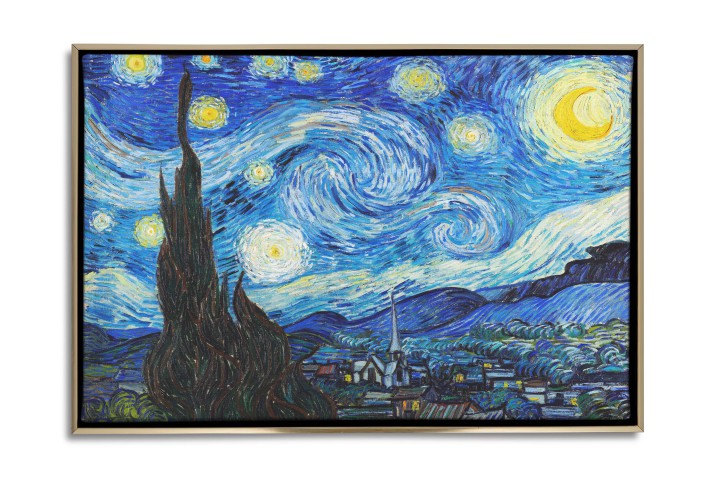 Reprodukcja Vincenta Van Gogha &amp;quot;Gwieździsta Noc&amp;quot; w ozdobnej ramie American Box R92069 - zdjęcie 4
