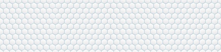 Panel ścienny do kuchni | Białe Płytki mozaika heksagon- dekoracja nad blat kuchenny 81758 - zdjęcie 2