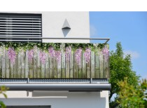 Maskownica na balkon | Ozdobna Osłona balkonowa, baner na barierki- deski 81778 Naklejkomania - zdjecie 1 - miniatura