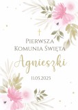 Plakat powitalny na Pierwszą Komunię Świętą | Dekoracje komunijne- tablica na powitanie gości 61730 Naklejkomania - zdjecie 5 - miniatura