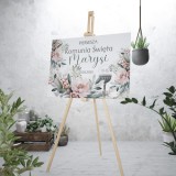 Tablica powitalna na Pierwszą Komunię Świętą Plakat powitalny Tło do zdjąć 61737 Naklejkomania - zdjecie 3 - miniatura