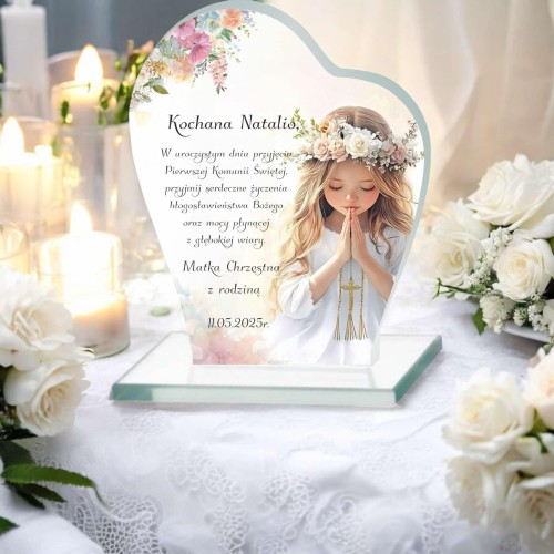 Statuetka- Pamiątka Pierwszej Komunii Świętej | Prezent na komunię 66073 - zdjęcie 2