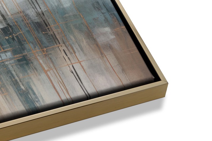 Obraz na ścianę w Ramie American Box | Elegancki Obraz w stylu Glamour ze złotem R64629 - zdjęcie 5