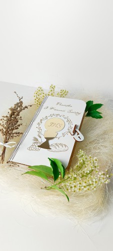 Pamiątka Komunii Świętej- pudełko na pieniądze | Prezent na Komunię, Pamiątka komunijna 66434 - zdjęcie 2