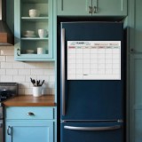 Planer magnetyczny na lodówkę | Harmonogram, Organizer, Kalendarz na magnes + Notes Lista zakupów i pisak 4654 Naklejkomania - zdjecie 6 - miniatura