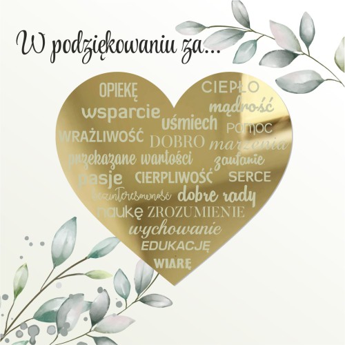 Podziękowanie dla Nauczyciela wychowawcy na Zakończenie Roku Szkolnego | Upominek od uczniów- białe pudełko prezentowe 66439 - zdjęcie 2