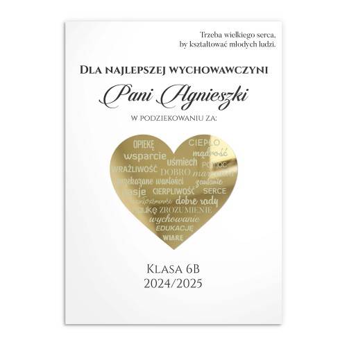 Prezent dla nauczyciela, wychowawcy od uczniów | Zakończenie Roku Szkolnego- upominki dla nauczycieli 61763 - zdjęcie 2