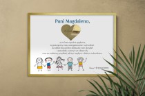 Prezent dla Nauczyciela na Zakończenie Roku Szkolnego, Dzień Nauczyciela | Upominek dla wychowawcy od klasy 81808 Naklejkomania - zdjecie 5 - miniatura