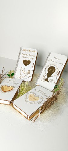 Pamiątka Komunii Świętej- pudełko na pieniądze | Prezent na Komunię, Pamiątka komunijna 66434 - zdjęcie 4