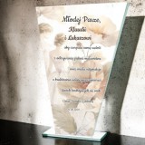 Statuetka na wesele z życzeniami- Pamiątka ślubu | Prezent ślubny, życzenia dla Nowożeńców 81800 Naklejkomania - zdjecie 3 - miniatura