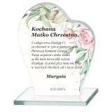 Statuetka Podziękowanie dla Rodziców Chrzestnych Pierwsza Komunia Święta | Prezent dla Ojca Chrzestnego, Matki Chrzestnej Komunia 66082 Naklejkomania - zdjecie 1 - miniatura