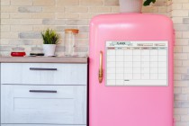 Planer magnetyczny na lodówkę | Harmonogram, Organizer, Kalendarz na magnes + Notes Lista zakupów i pisak 4654 Naklejkomania - zdjecie 4 - miniatura
