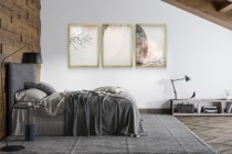 Subtelne Plakaty w pastelowych barwach | Dekoracja do wnętrz w stylu japandi, zen i skandynawskim 81862 Naklejkomania - zdjecie 2 - miniatura