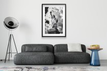 Czarno-biały Plakat Statua Wolności | Loftowa Dekoracja Nowy Jork | Monochromatyczny Poster na Ścianę 94155 Naklejkomania - zdjecie 4 - miniatura