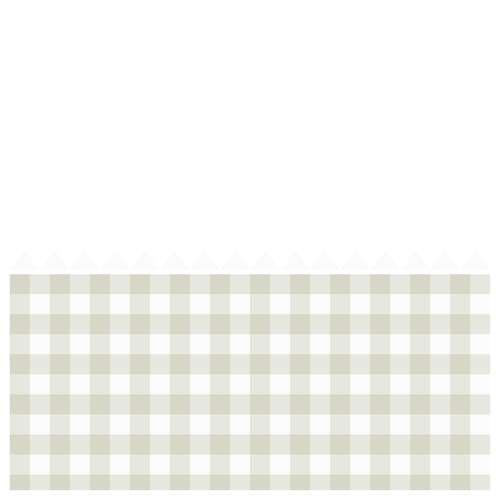 Dziecięca Lamperia w zieloną kratę- dekoracyjna osłona na ścianę | Pastelowa Fototapeta do pokoju dziecka 66751 - zdjęcie 5