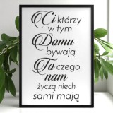 Plakat cytat Ci którzy... 61267 Naklejkomania - zdjecie 4 - miniatura