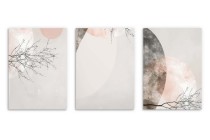 Subtelne Plakaty w pastelowych barwach | Dekoracja do wnętrz w stylu japandi, zen i skandynawskim 81862 Naklejkomania - zdjecie 8 - miniatura