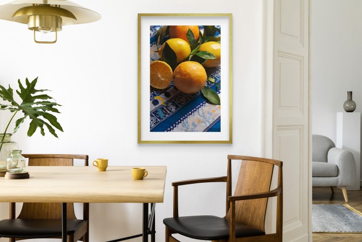 Plakat z cytrynami do kuchni, jadalni | Dekoracja w stylu śródziemnomorskim 94160 - zdjęcie 6