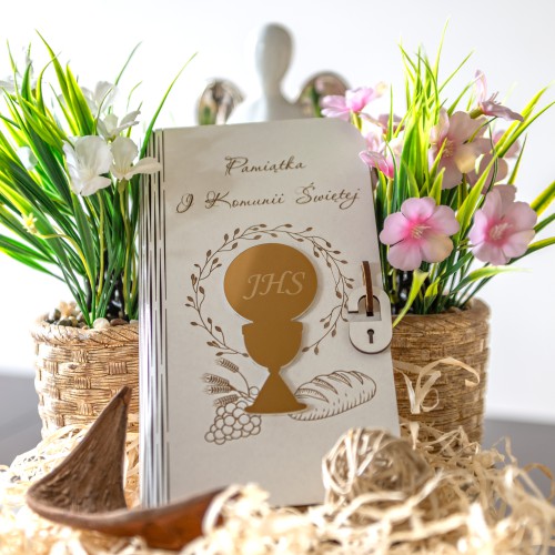 Pamiątka Komunii Świętej- pudełko na pieniądze | Prezent na Komunię, Pamiątka komunijna 66434 - zdjęcie 15