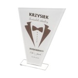 Statuetka podziękowanie dla świadka prezent wesele ślub 20602 Naklejkomania - zdjecie 3 - miniatura
