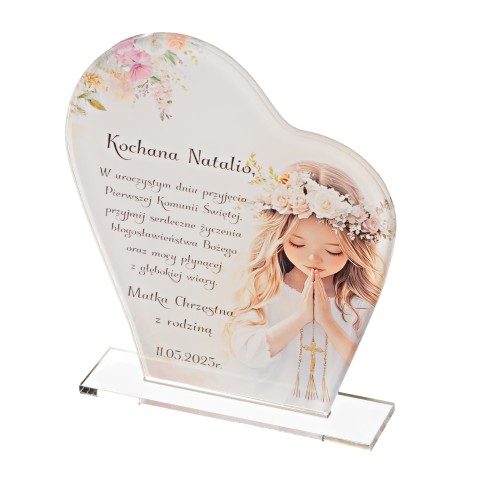 Statuetka- Pamiątka Pierwszej Komunii Świętej | Prezent na komunię 66073 - zdjęcie 5