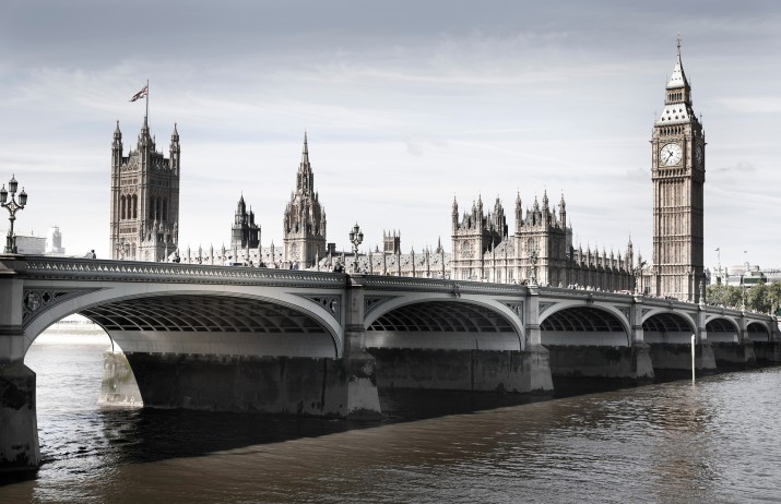 Fototapeta do salonu Widok na Westminster 64218 - zdjęcie 2