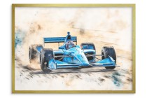 Plakat Formuła 1 – Samochód wyścigowy bolid F1 | Plakat dla chłopca, nastolatka, fana motoryzacji | Dekoracja ścienna P64224 Naklejkomania - zdjecie 4 - miniatura