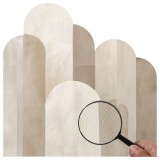 Minimalistyczna Lamperia dziecięcia- Beżowe łuki | Dekoracja ścienna do wnętrz w stylu skandynawskim, boho 66769 Naklejkomania - zdjecie 2 - miniatura
