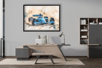 Plakat Formuła 1 – Samochód wyścigowy bolid F1 | Plakat dla chłopca, nastolatka, fana motoryzacji | Dekoracja ścienna P64224 Naklejkomania - zdjecie 7 - miniatura