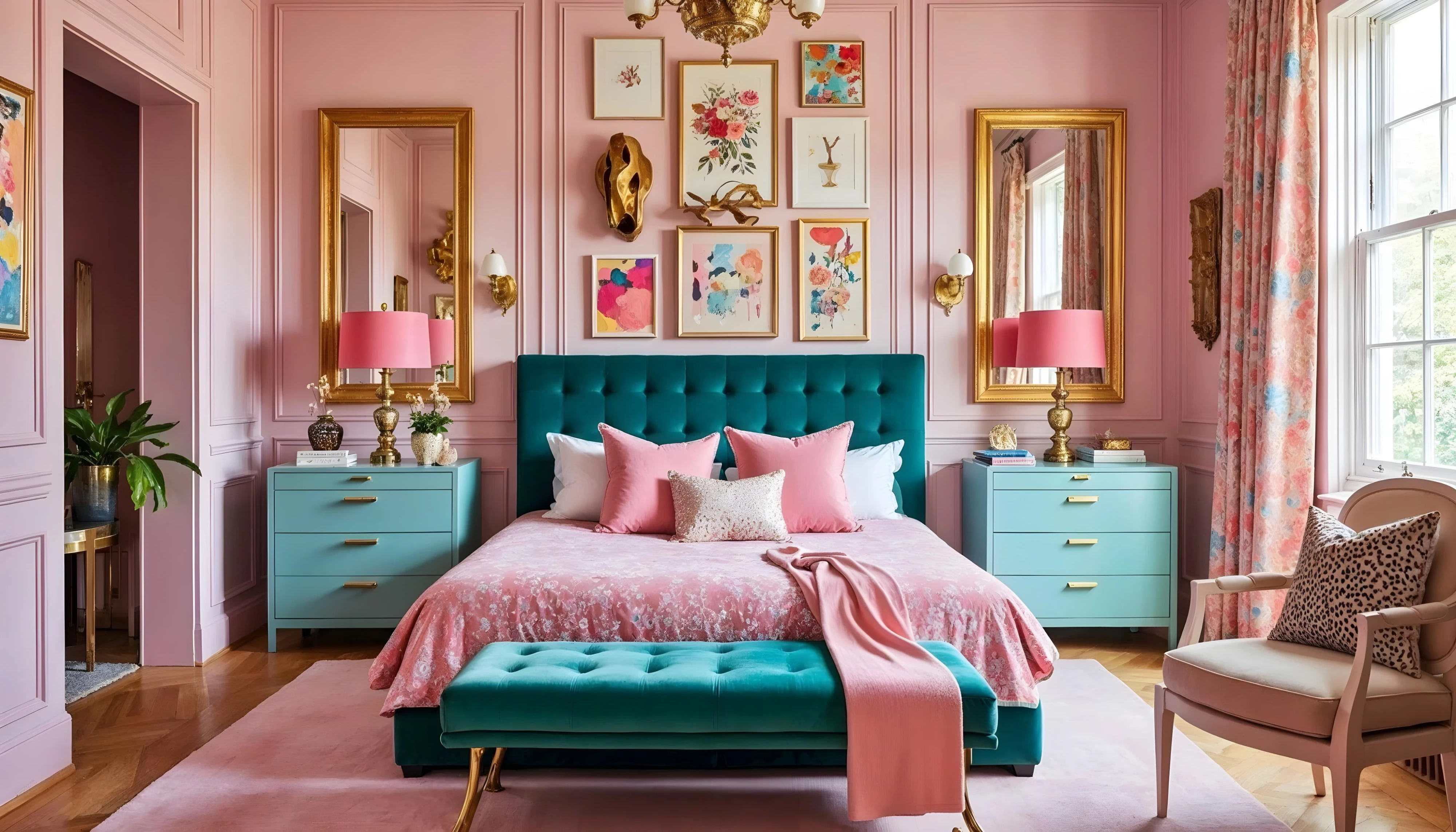 Sypialnia w stylu vintage czy art déco?