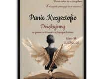 Personalizowany Prezent na Dzień Nauczyciela | Plakat w ramce dla wychowawcy od uczniów 82157