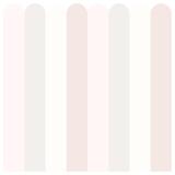 Naklejka dla dzieci- różowe paski | Lamperia do pokoju dziewczynki, do żłobka i przedszkola 66774 - miniaturka 4
