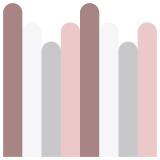 Różowa lamperia dziecięca – pastelowa dekoracja i ochrona ściany do pokoju dziewczynki, żłobka i przedszkola 66772 - miniaturka 4