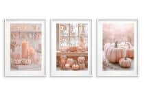 Plakaty Boho  | Zestaw Obrazów Nastrojowych z Motywem Roślinnym    | Beżowa Dekoracja do Salonu i Sypialni 82222 - miniaturka 6