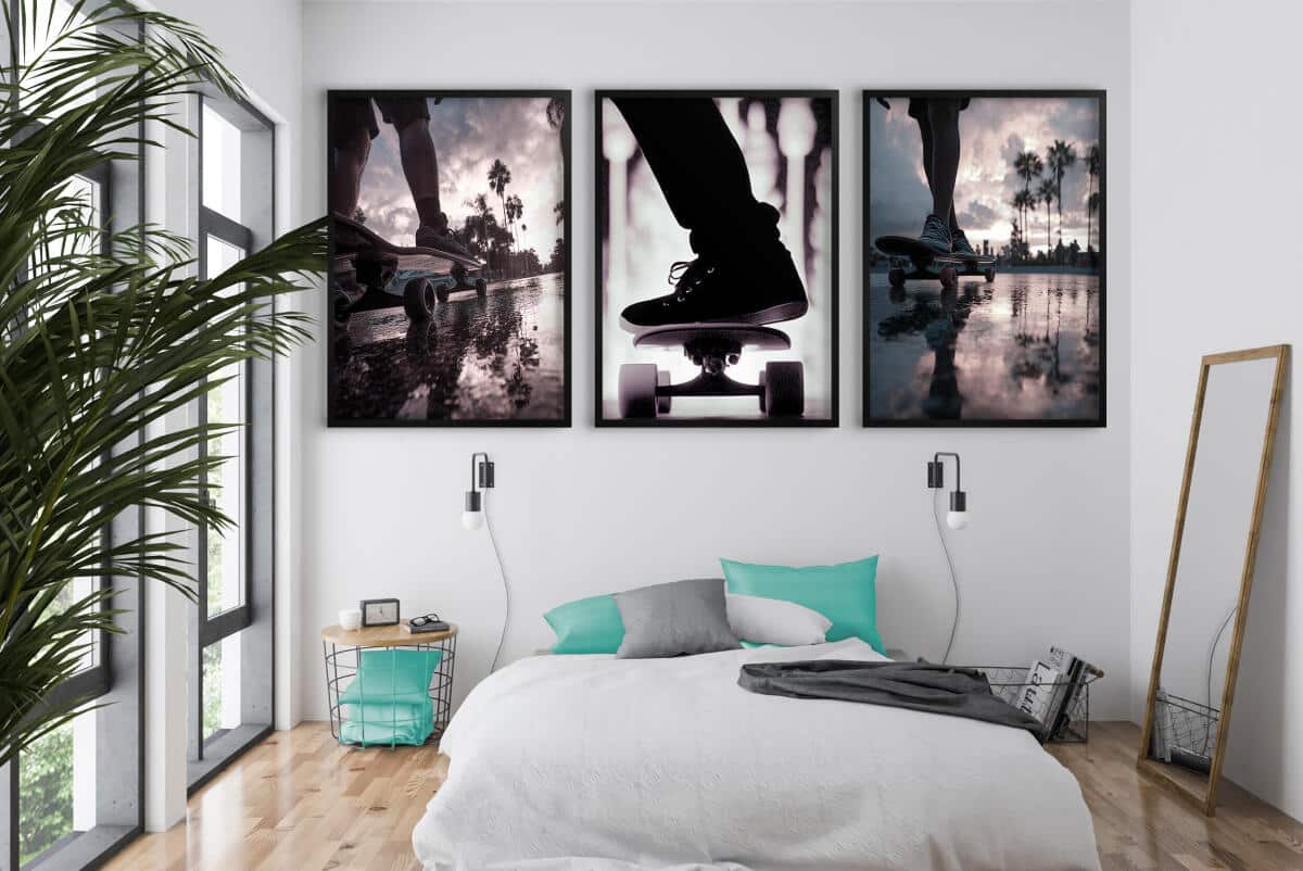 Nowoczesne Plakaty dla nastolatka- Skater, deskorolka, Skatepark 82189 - zdjęcie 2