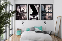 Nowoczesne Plakaty dla nastolatka- Skater, deskorolka, Skatepark 82189 - miniaturka 2