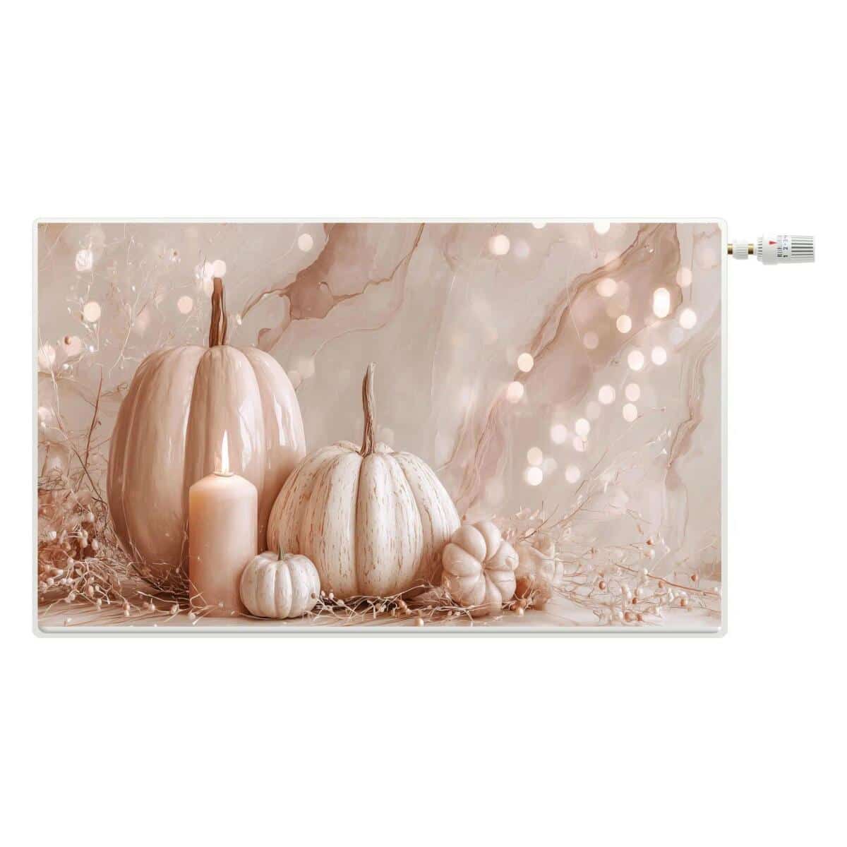 Osłona Maskownica grzejnika glamour- nastrojowe dynie| Dekoracyjna mata na kaloryfer 82225 - zdjęcie 2