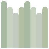 Zielona Lamperia dla dzieci- ochronna naklejka na ścianę | Tapeta do pokoju dziecięcego- pastelowe paski 66775 - miniaturka 4