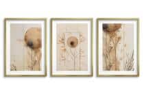 Beżowe Plakaty do salonu, sypialni w stylu skandynawskim | Minimalistyczne Obrazy na ścianę- akwarelowe kształty 82199 - miniaturka 5