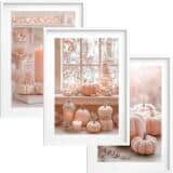 Plakaty Boho  | Zestaw Obrazów Nastrojowych z Motywem Roślinnym    | Beżowa Dekoracja do Salonu i Sypialni 82222 - miniaturka 1