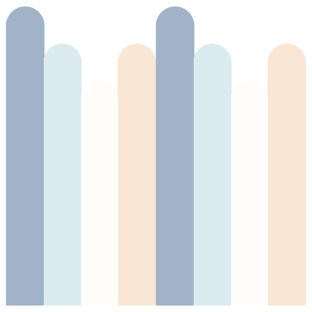 Pastelowe Pasy- Lamperia do pokoju chłopca, dziewczynki | Dekoracja ścienna w stylu skandynawskim 66770 - zdjęcie 4