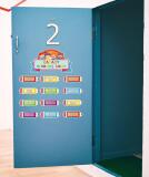 Naklejki na gazetkę szkolną, drzwi- Zasady w Naszej Klasie | Dekoracje do szkoły, klasy 66777 - miniaturka 2